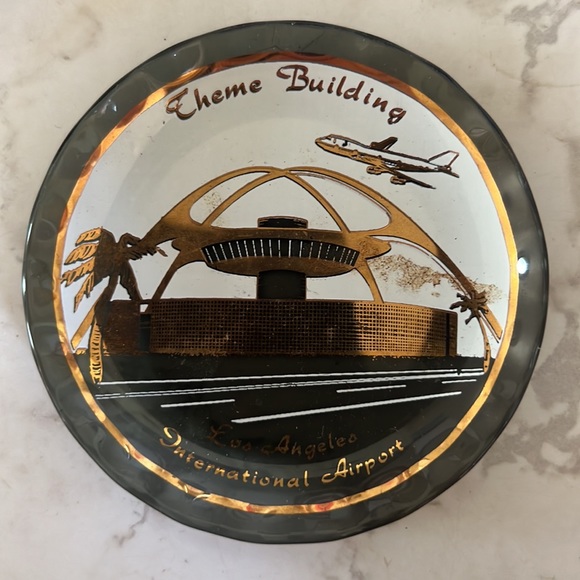 Vintage cocktail glass coasters tinker dishes set of 3 - Picture 8 of 16